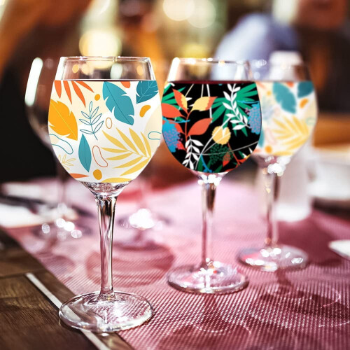 Wine Glass Sleeve Sublimation Blank 12 oz 1