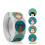 Christmas animal stickers for kids, bulk pack 2