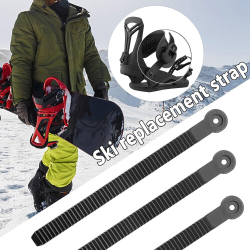 Snowboard Ankle Ladder Strap Binding Replacement 4 pcs 2