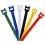 ICERUN Velcro Cable Ties Reusable T-Shaped 100-Pack 7
