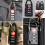 Mojoyce alloy combination padlock for luggage zipper 4