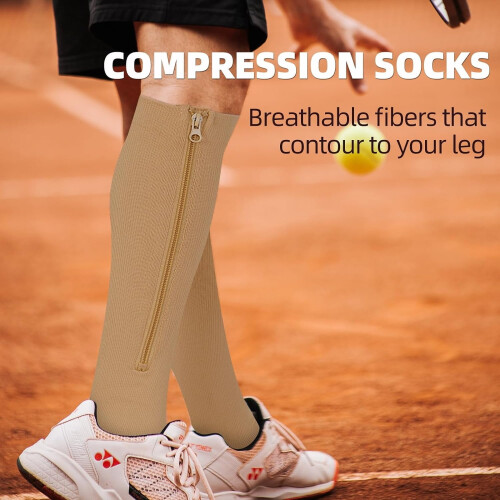 MOPNGXT Compression Socks 15-20 mmHg 2-Pair 2