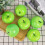 Nepappels, groen, realistisch, set van 6 3