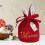 Red Bunny Ear Flannel Gift Bags 10 pcs 2