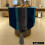 HomeCentric teal blue velvet table runner 14x64 inch 4