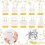 Sublimation Blank Earrings with Hooks 60 pcs 2