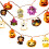Solar Garden Lamp Pumpkin LED String Light Outdoor 4