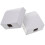 White 86 Wall Socket Cover 2PCS 7