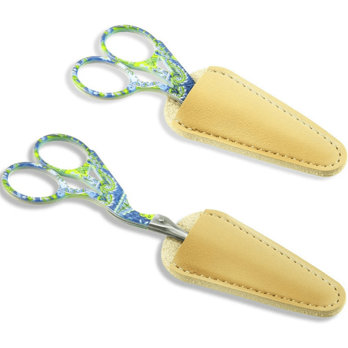 Leather Scissors Sheath for Sewing 6 Pcs 1