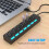 USB2.0 Hub Dockningsstation 7-i-1 med LED 6
