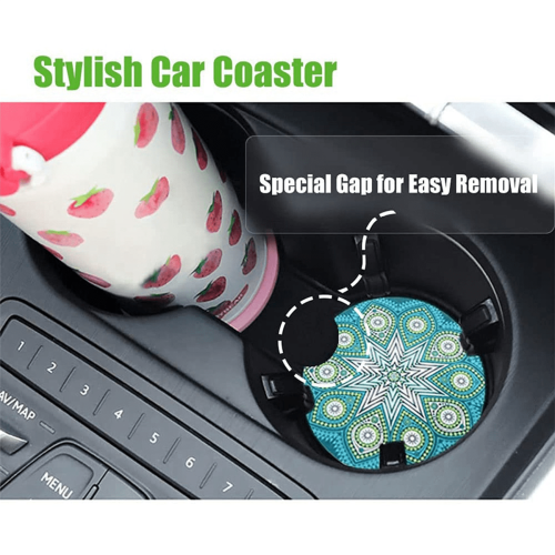 Sublimation Car Coasters Blanks 100 pcs 1