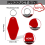 Sublimation Keychain Blanks Double-Sided 60Pcs 3