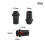 PVC cable gland connector with rubber sheath 10 pcs 5