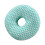 Ørepiercingpude Donutformet med usynlig lynlås Grøn 4