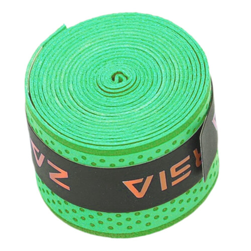Badminton racket grip tape perforated soft green 2