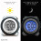 Luniquz Twin Bell Digital Alarm Clock Blue Backlight Dual 5