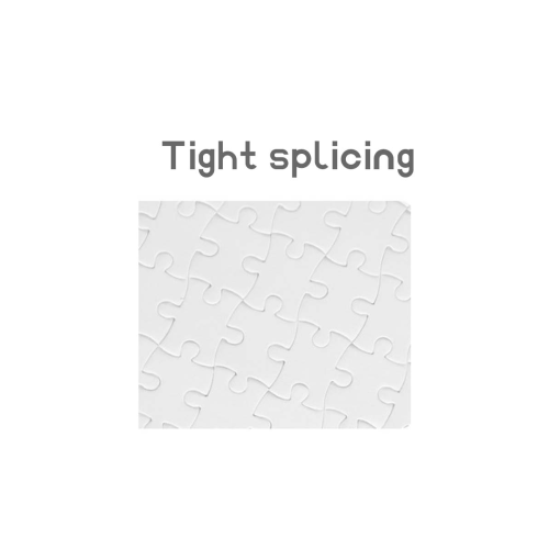 Heart-Shaped Sublimation Paper Puzzle 10 pcs 1