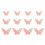 Peel and Stick Butterfly Wallpaper with 3D Pearl Design 2