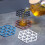 Table Mat Anti-Scald Anti-Slip Insulation Mat 4 pcs 3