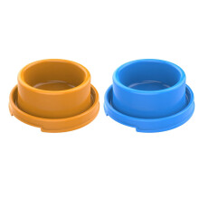 Pet Anti-Ant Round Feeding Bowl 2 pcs