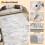 Abstract area rug for home office, non-slip, 4 ft x 6 ft 5