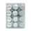 Manfiter clear plastic Christmas ball ornaments 24 pcs 1