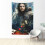 Jon Snow tapestry wall hanging 80" x 60" 1