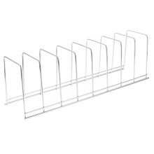 Meijiashe stainless steel plate rack organizer 1 pack