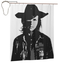 The Walking Dead Carl Grimes shower curtain 66x72 in