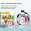 Steel Refrigerator Freezer Thermometer Dial1Pack 2