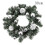 Manfiter Christmas wreath with LED lights outdoor front 1