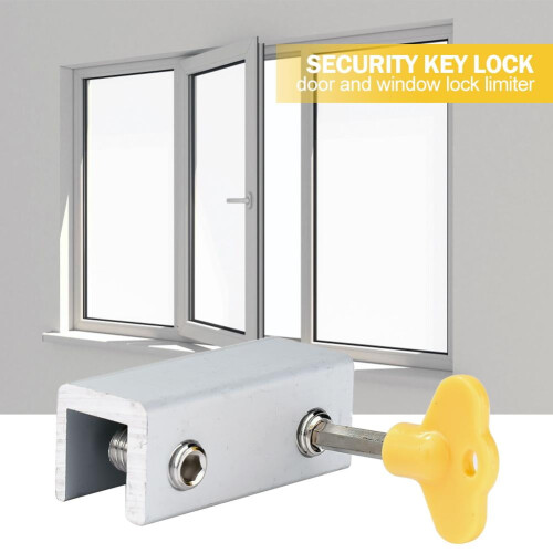 Mojoyce Door Window Lock Restrictor Adjustable for Kids and 1