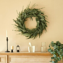 Eucalyptus Wreath Artificial Greenery 24 Inch
