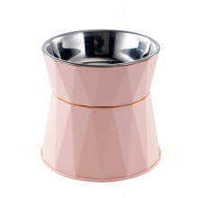 MarinaVida elevated pet food and water bowls with stand