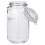 Luftdichte Vorratsgläser aus Klarglas mit Bügelverschluss, 2 Liter (67 Unzen) 4