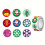 Christmas Snowflake Stickers Paper 500 pcs 3