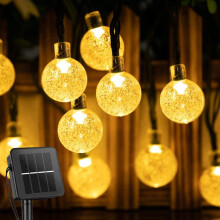 Solar String Lights Outdoor 30 LED 21.3FT 8 Modes Waterproof