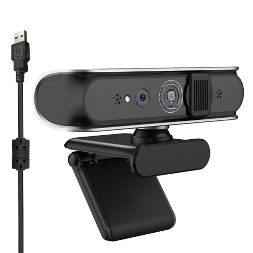 Milue 1080P webcam with Windows Hello and dual microphones