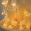 Metal String Lights with Moroccan Ball Lamps 1 Set 5
