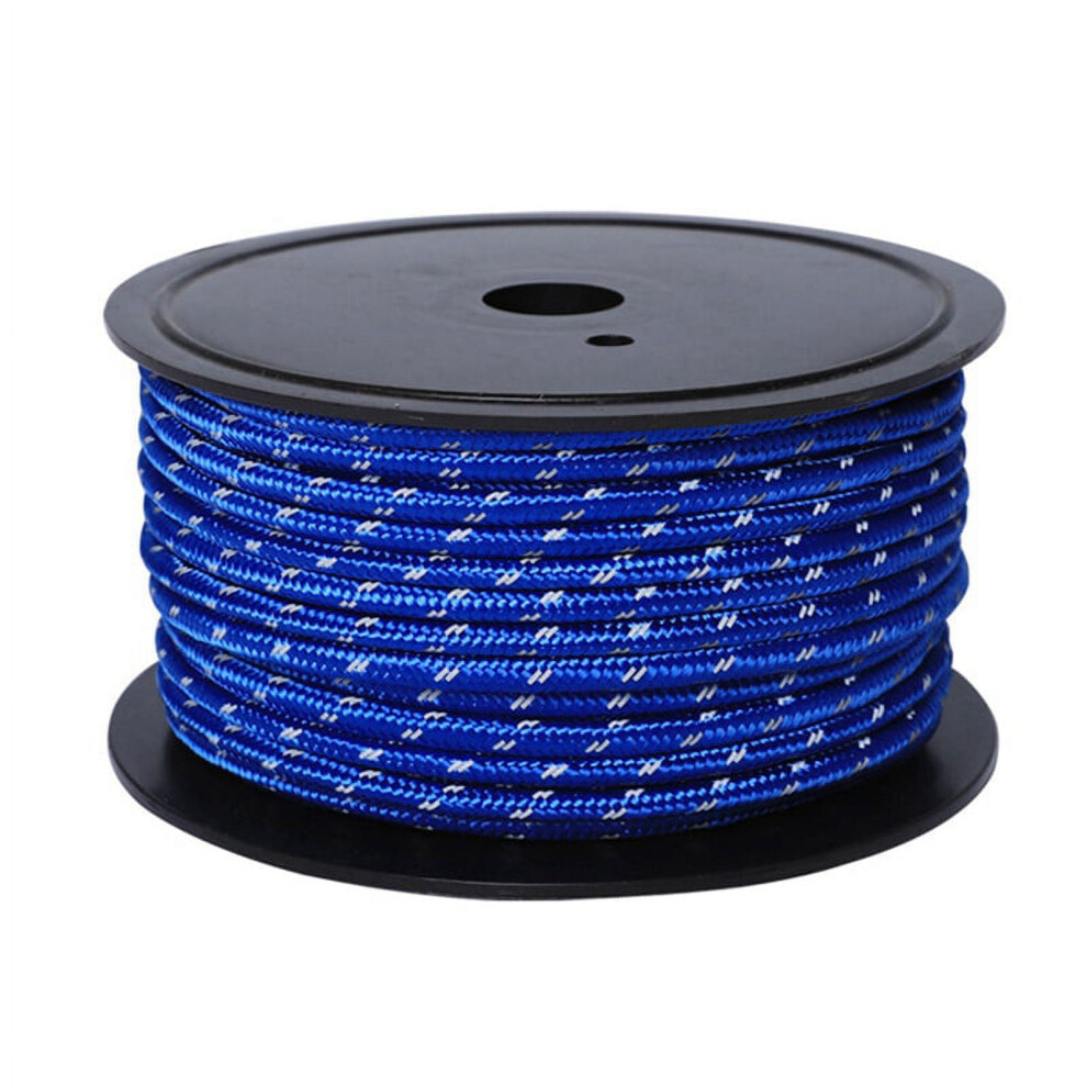 Outdoor Reflective Rope Windproof Canopy Binding Rope Blue 9370362032874
