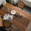 Farmhouse Dining Table Runner Brown Rustic Boho 13x70 inch 2