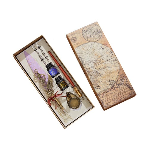 Calligraphy Pen Set with Fountain and Dip Pens