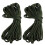 Paracord rope green 15 m 2 pieces 1