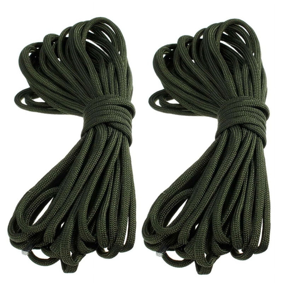 Paracord Rope Green 15 M 2 Pieces 9370362033895