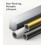 Wall Mount Toilet Paper Holder Matte Black Double Post 6