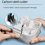 Etichettatrice Bluetooth P12 con 4 nastri bianchi inclusi. 2