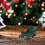 Santa Sleigh Miniature Christmas Statue Red 1 Piece 8