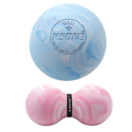 Portable Peanut-Shaped Massage Tool for Muscle Relief 1