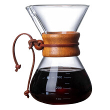 MarinaVida coffee maker heat-resistant glass drip pot with
