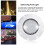 Mgaxyff underwater pool light 12V RGB 360LED 1